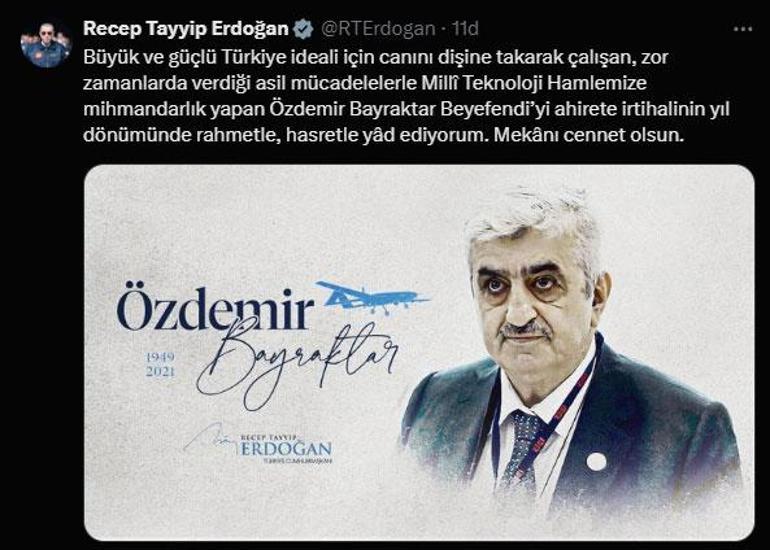 Cumhurbaşkanı Erdoğan, Nuri Pakdil ve Özdemir Bayraktar'ı andı 2 cumhurbaskani erdogan nuri pakdil ve ozdemir bayraktari andi 0 GL3MyDiT
