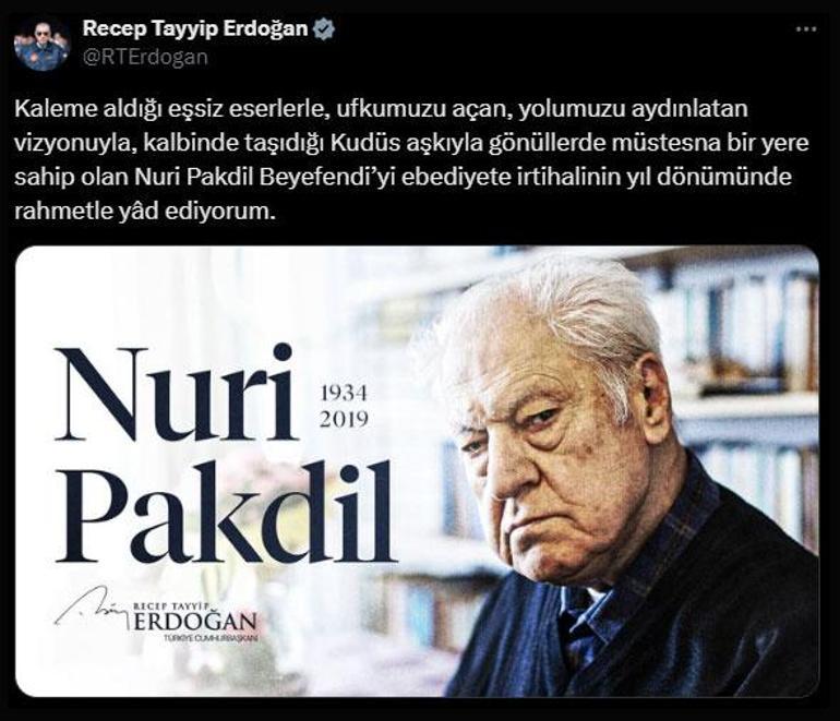 Cumhurbaşkanı Erdoğan, Nuri Pakdil ve Özdemir Bayraktar'ı andı 3 cumhurbaskani erdogan nuri pakdil ve ozdemir bayraktari andi 1 ZUmOzsID