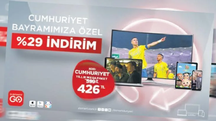 Cumhuriyet Bayramı’na özel indirim 1 cumhuriyet bayramina ozel indirim 7Z53AXJ9 jpg