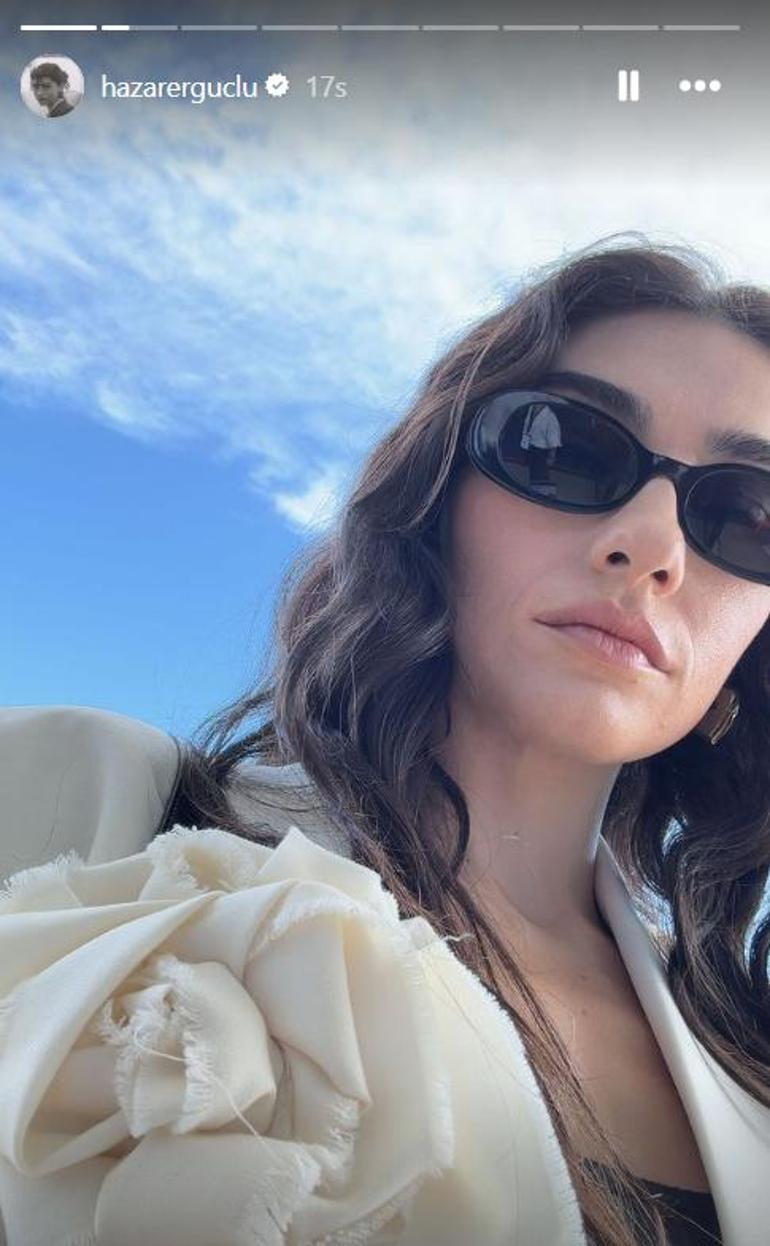 İnci Taneleri takımı Cannes'da! Hazar Ergüçlü peş peşe paylaştı 2 inci taneleri takimi cannesda hazar erguclu pes pese paylasti 0