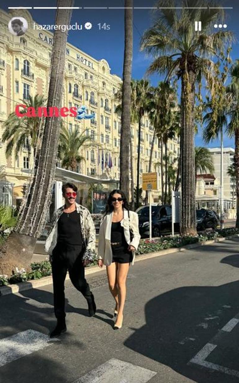 İnci Taneleri takımı Cannes'da! Hazar Ergüçlü peş peşe paylaştı 3 inci taneleri takimi cannesda hazar erguclu pes pese paylasti 1 mL1bGO7H