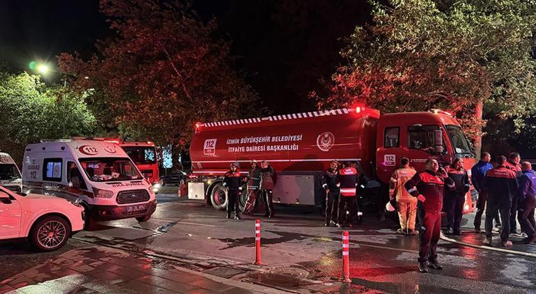 izmirde cok katli binada korkutan yangin spor salonundakiler tahliye edildi 0 uvVdq76j