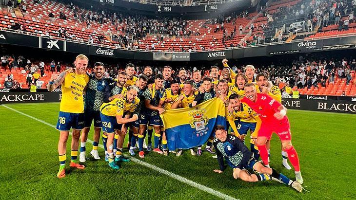 Las Palmas, Valencia deplasmanında galip! 1 las palmas valencia deplasmaninda galip