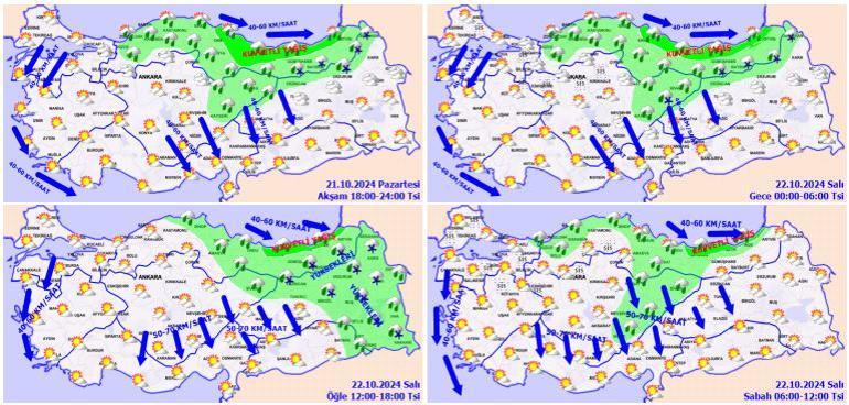 meteoroloji yeni hava durumu haritasi yayimladi aman dikkat resmen donacagiz 0