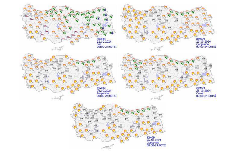 meteoroloji yeni hava durumu haritasi yayimladi aman dikkat resmen donacagiz 2