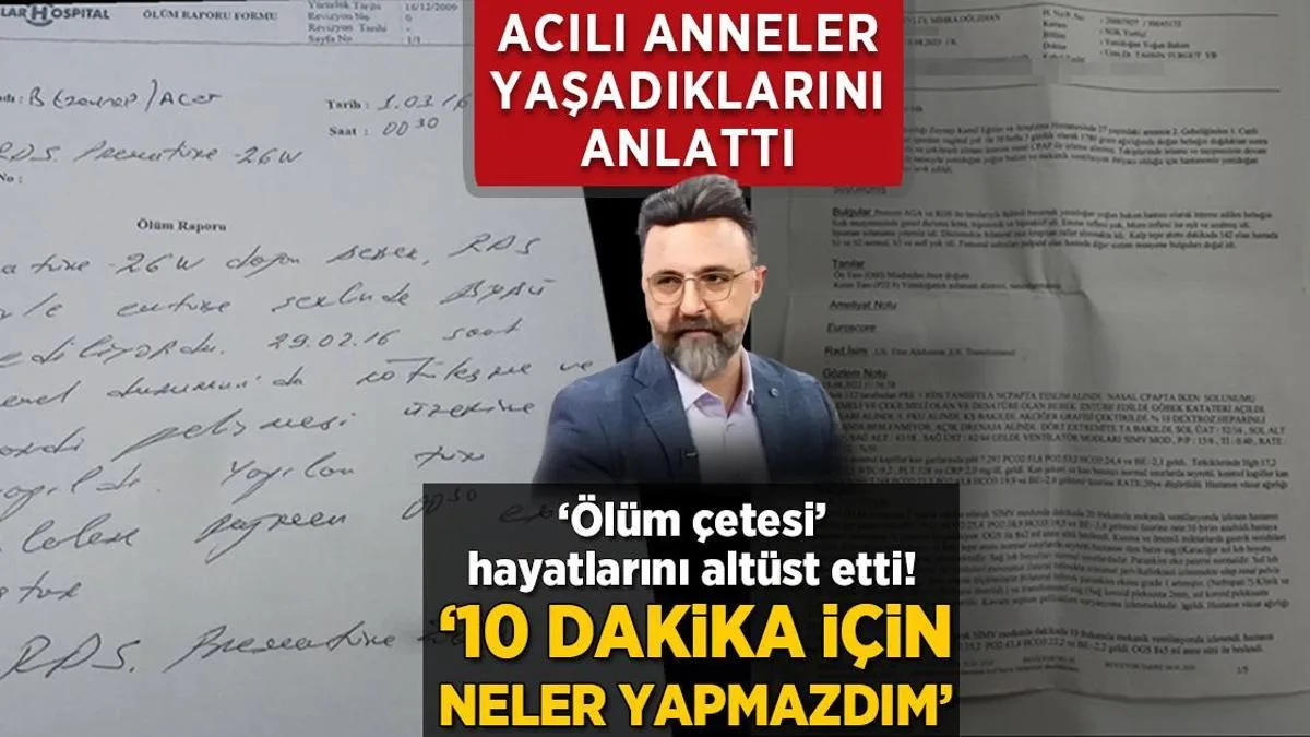 olum cetesi hayatlarini altust etti acili anneler anlatti 10 dakika icin neler yapmazdim pNYtSFI2 jpg