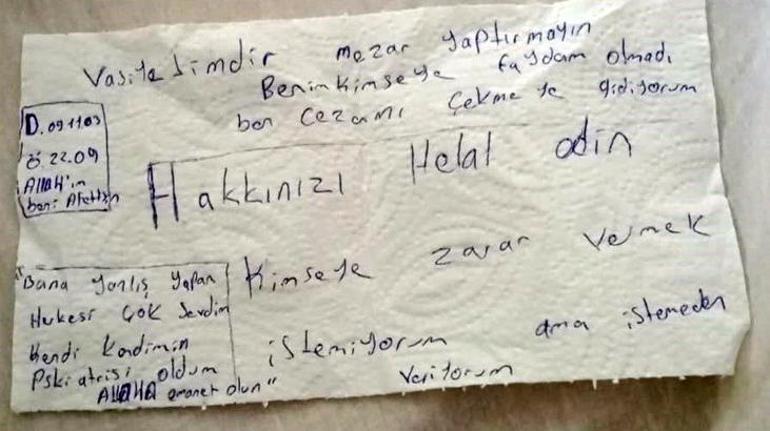 Peçeteye ‘Mezar taşımı yaptırmayın' yazdı ve ortadan kayboldu! Acı haber geldi 2 peceteye mezar tasimi yaptirmayin yazdi ve ortadan kayboldu aci haber geldi 0 RQ2DQrtF
