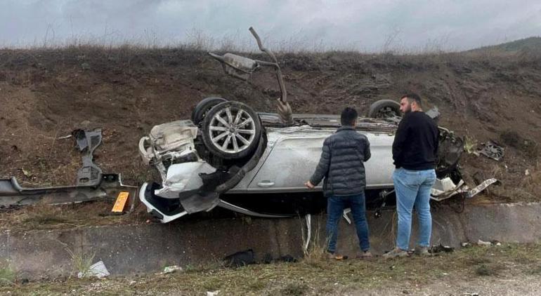 yer tokat takla atan milyonluk arac hurdaya dondu 0 sszOqQYg