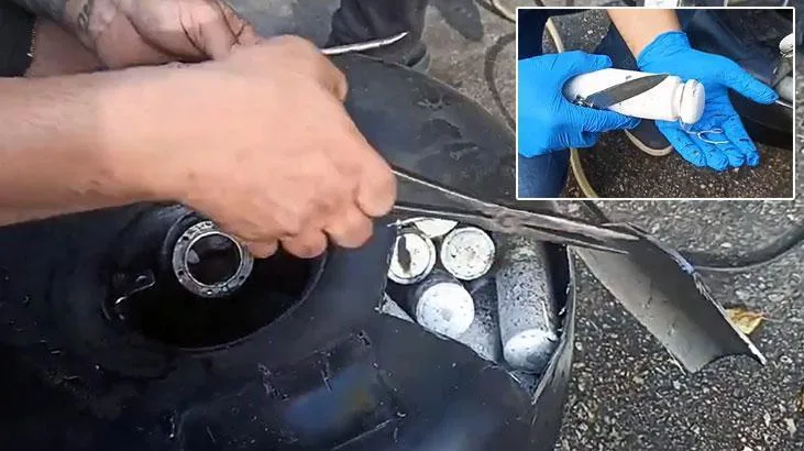 Adana'da arabanın yakıt tankından eroin çıktı 1 adanada arabanin yakit tankindan eroin cikti 5yLJJQzT jpg
