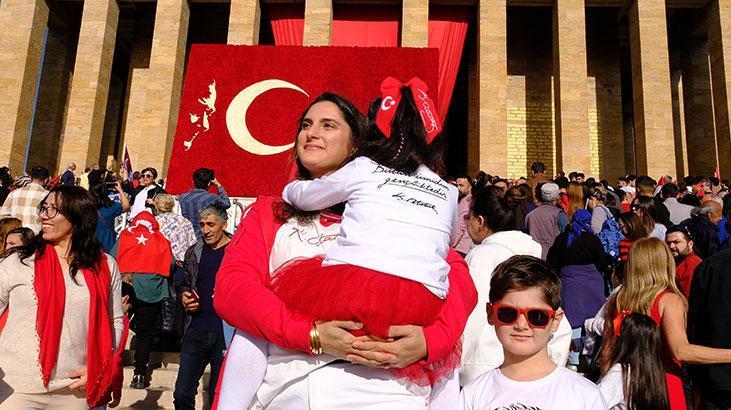 Anıtkabir'de Cumhuriyet Bayramı coşkusu 3 anitkabirde cumhuriyet bayrami coskusu 1 qYt1zMUR