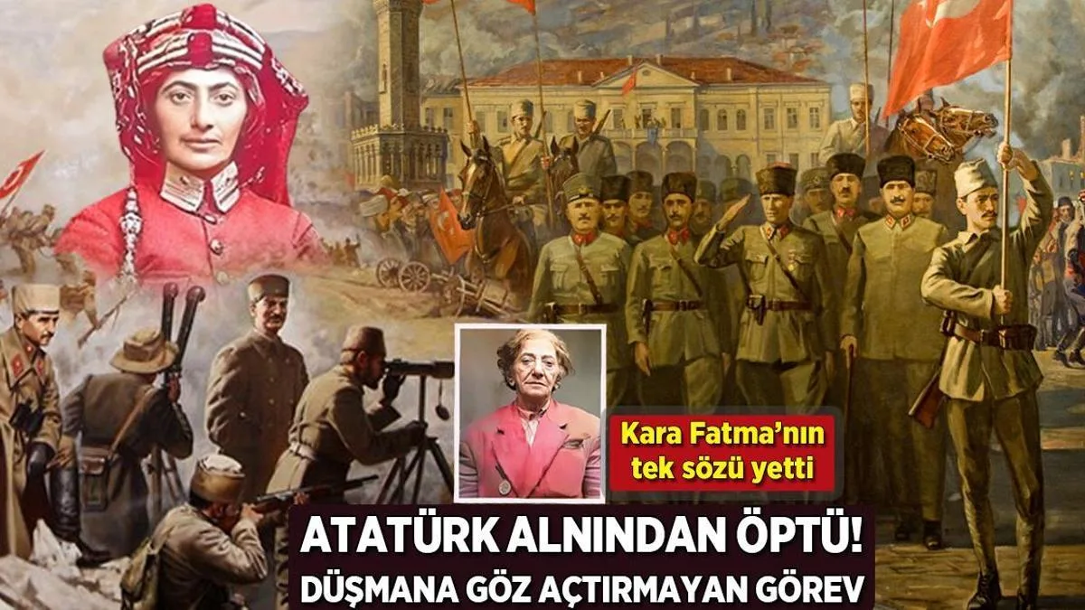 kara fatmanin tek kelami yetti ataturk alnindan optu dusmana goz actirmayan misyon m3Qfz3A1 jpg