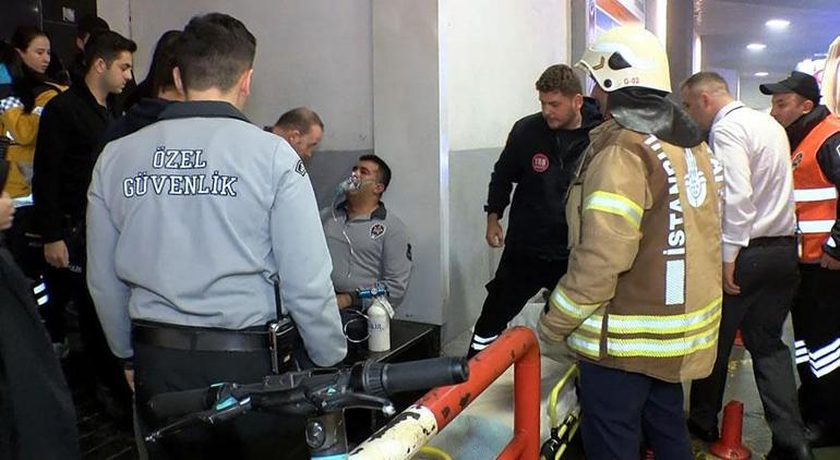Mecidiyeköy metro istasyonunda yangın paniği! 1 kişi dumandan etkilendi 3 mecidiyekoy metro istasyonunda yangin panigi 1 kisi dumandan etkilendi 1
