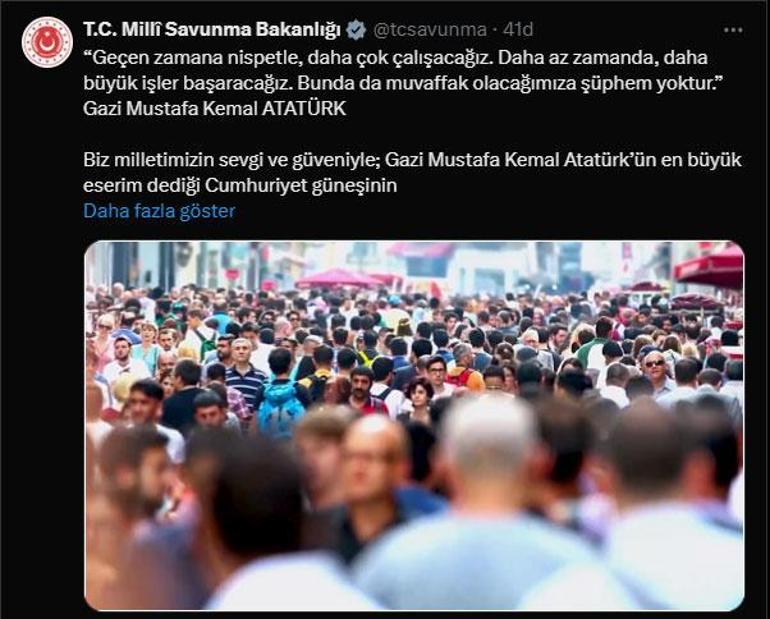 MSB'den 29 Ekim Cumhuriyet Bayramı'na ait paylaşım 2 msbden 29 ekim cumhuriyet bayramina ait paylasim 0 tIjWCPml