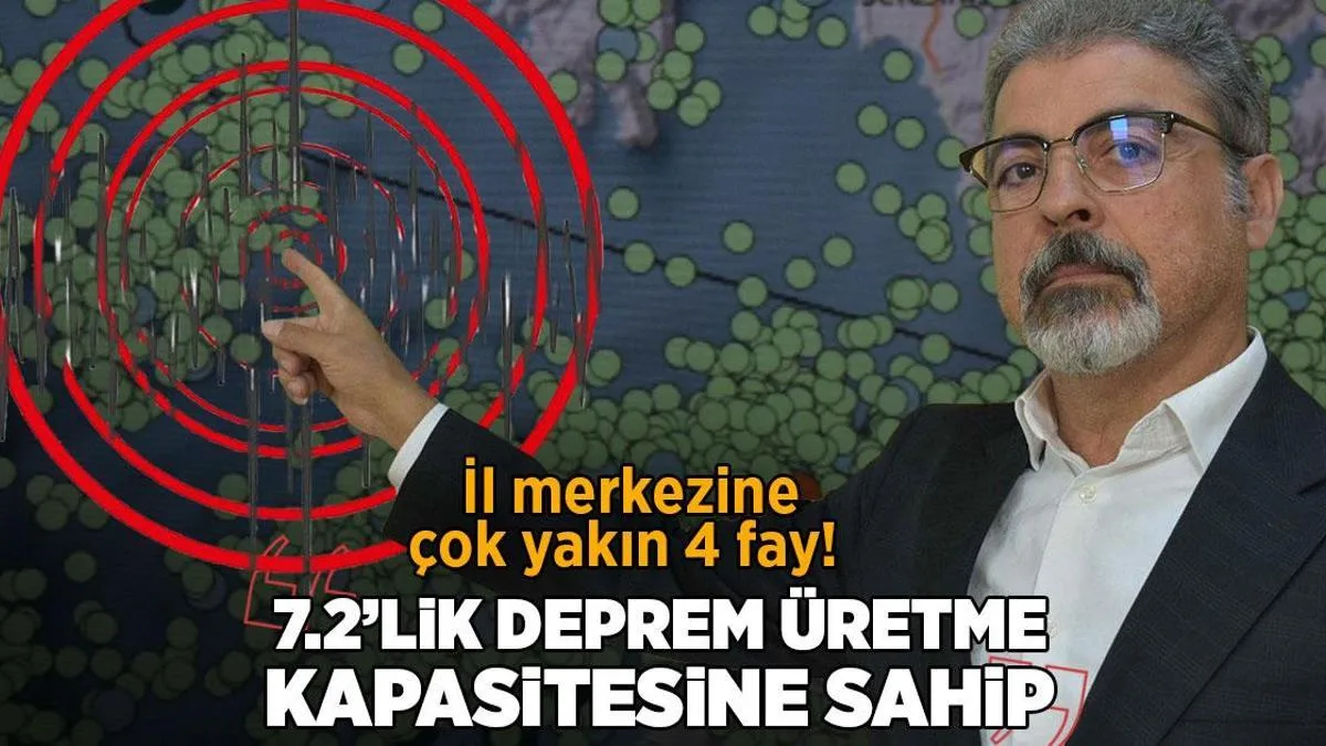 vilayet merkezine cok yakin 4 fay 72lik zelzele uretme kapasitesine sahip 4V2PPaEa jpg