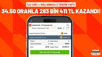 ilk yari mac sonucu tahmini yapti 3450 oranla 283 bin 411 tl kazandi Vhmi3jvS