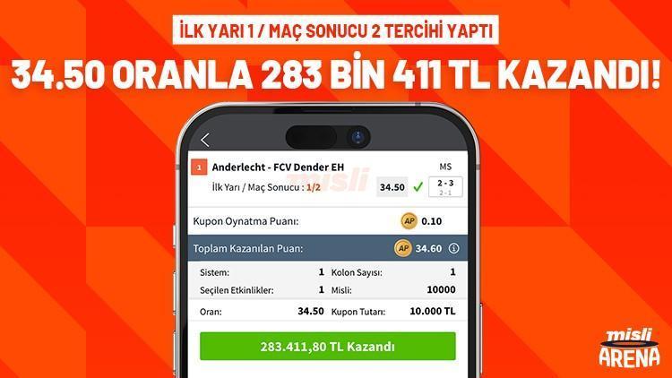 İlk Yarı / Maç Sonucu tahmini yaptı, 34.50 oranla 283 bin 411 TL kazandı! 1 ilk yari mac sonucu tahmini yapti 3450 oranla 283 bin 411 tl kazandi Vhmi3jvS