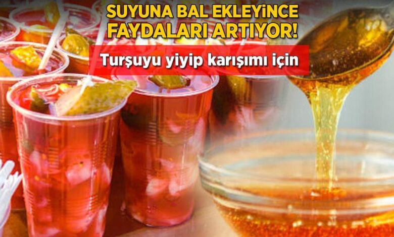 suyuna bal ekleyince faydalari artiyor tursuyu yiyip karisimi icin y2Wn4cZy