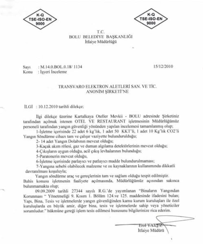 Bolu İtfaiyesi'nden 3 rapor daha... Kartalkaya'daki 3 otelin dokümanları ortaya çıktı 2 bolu itfaiyesinden 3 rapor daha kartalkayadaki 3 otelin dokumanlari ortaya cikti 0 MBj6jl33