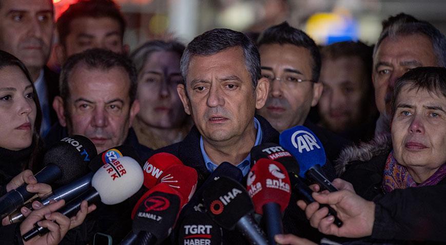 CHP Lideri Özgür Özel Kartalkaya’da incelemelerde bulundu