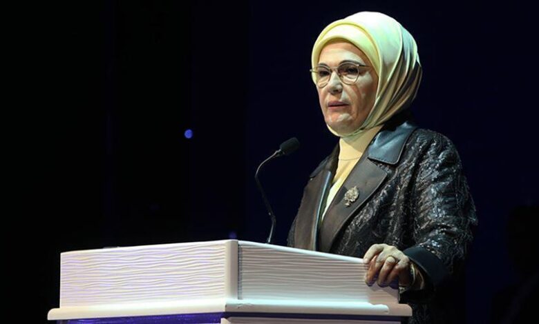 emine erdogan ateskes karari filistin halkinin ugrasinin bir nefes araligidi ORRQNjM3