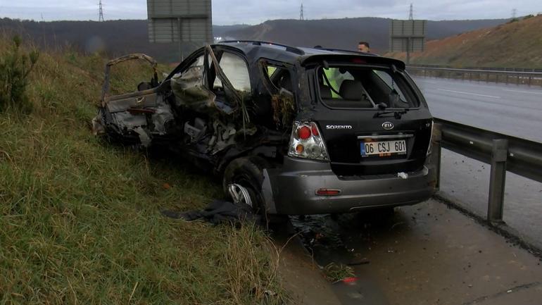İstanbul'da fecî kaza: Bariyerlere çarpan cip hurdaya döndü 2 istanbulda fec kaza bariyerlere carpan cip hurdaya dondu 0
