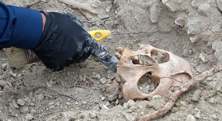 Kanalizasyon hafriyatında bulunmuştu! İnsan kemiklerinin akıbeti aşikâr oluyor