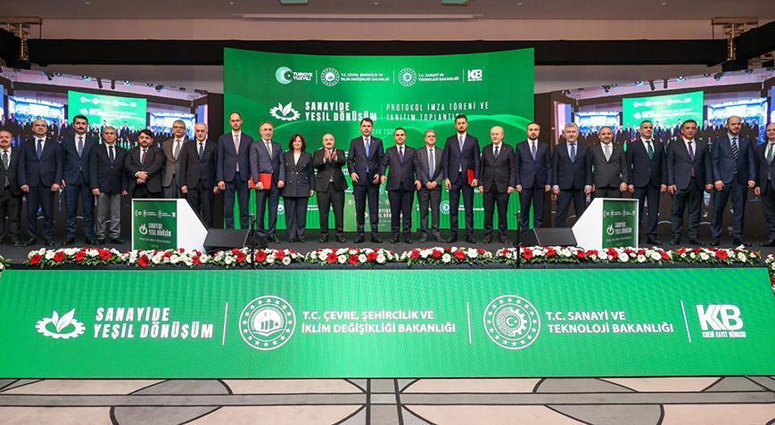 ‘Sanayide Yeşil Dönüşüm’ protokolü imzalandı