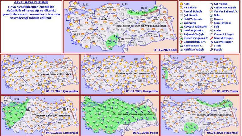 son dakika meteoroloji yilin son hava durumu raporunu yayinladi istanbul icin kar tarihi belli QHcsyy4t