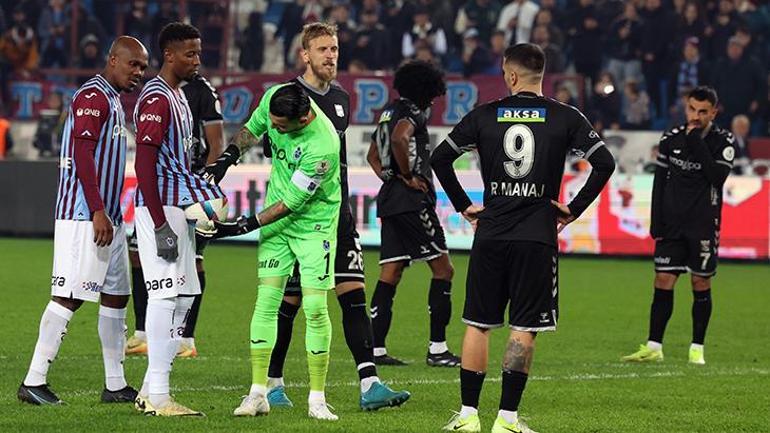 trabzonda degisik anlar ugurcan cakir penaltiyi kullanmak istedi senol gunes musaade vermedi 0