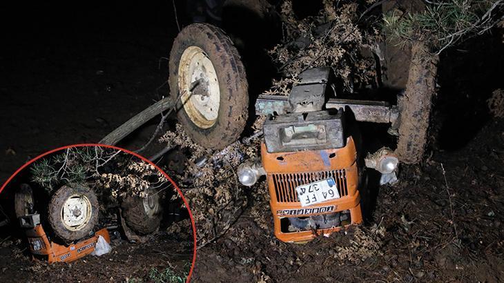 usakta feci kaza traktor devrildi 2 meyyit 2 yarali YJRZSE5L