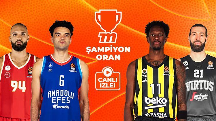 fenerbahce beko ve anadolu efes parkede canli yayinlar mislide