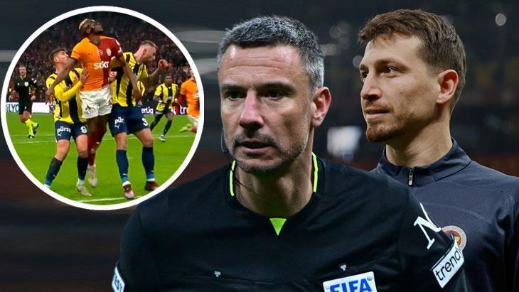 Galatasaray penaltı bekledi! Osimhen'den Mert Hakan Yandaş'a 'sus' işareti 1 galatasaray penalti bekledi osimhenden mert hakan yandasa sus isareti