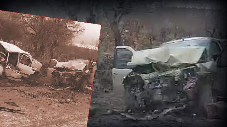 kahramanmarasta feci kaza iki araba bas basa carpisti 4 meyyit 6 yarali G93WtgQp