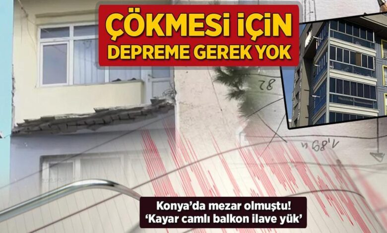 konyada mezar oldu cokmesi icin sarsintiya gerek yok kayar camli balkon ek yuk mbKOsGt6