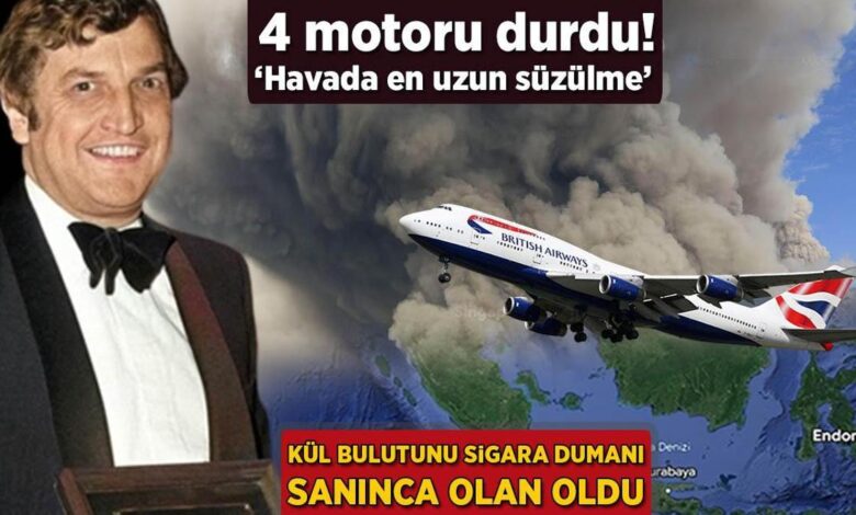 Kül bulutunu sigara dumanı sandılar, 4 motoru da durdu! 'Uçakta en uzun süzülme' 1 kul bulutunu sigara dumani sandilar 4 motoru da durdu ucakta en uzun suzulme lRpcVyUH
