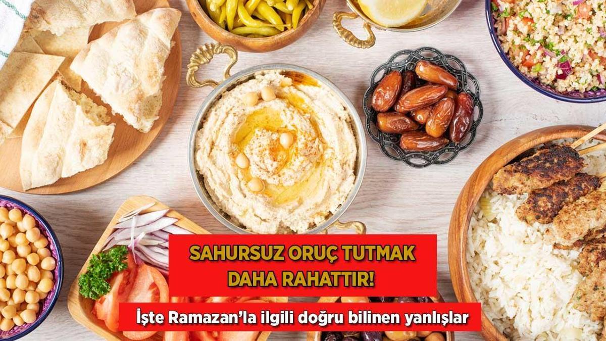 Sahursuz oruç daha mı rahat? Ramazana günler kala en yanlış bilgi, güç için koşul