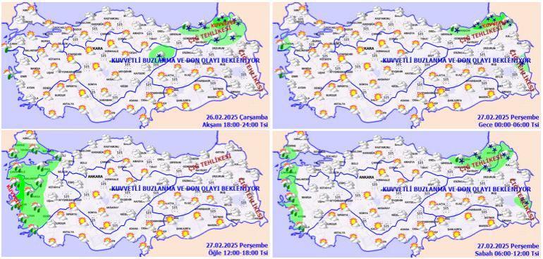 son dakika egitime kar engeli iste 27 subat persembe gunu okullarin tatil edildigi yerler amjTAEYp