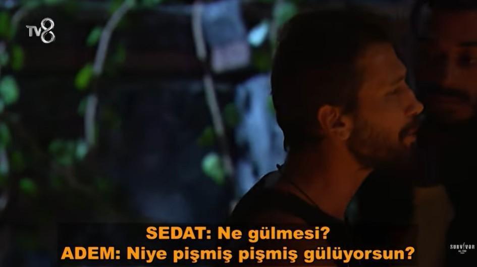 Survivor'da olay kavga! Adem Kılıççı, öfkeyle Çılgın Sedat'ın üzerine yürüdü 5 survivorda olay kavga adem kilicci ofkeyle cilgin sedatin uzerine yurudu 3 3SEBAKH2
