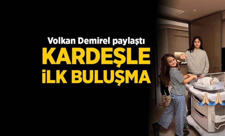 Yade ve Yeda kardeşleriyle buluştu! Volkan Demirel birinci kareyi paylaştı 1 yade ve yeda kardesleriyle bulustu volkan demirel birinci kareyi paylasti UqvV5U8I