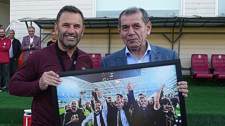 Galatasaray'da Dursun Özbek ve Okan Buruk buluşuyor! 1 galatasarayda dursun ozbek ve okan buruk bulusuyor B246RF57
