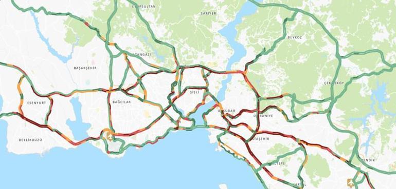 İstanbul'da Ramazan Bayramı'nın birinci günü trafik yoğunluğu! Yüzde 89'a ulaştı 4 istanbulda ramazan bayraminin birinci gunu trafik yogunlugu yuzde 89a ulasti 2 nH5eb8AA
