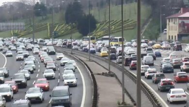 istanbulda ramazan bayraminin birinci gunu trafik yogunlugu yuzde 89a ulasti BZtWmkiE