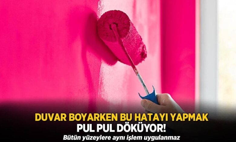 Pul pul soyulan duvara son! Boya ne dökülecek ne kabaracak, silmek kâfi 1 pul pul soyulan duvara son boya ne dokulecek ne kabaracak silmek k fi Bb4r8Dl5