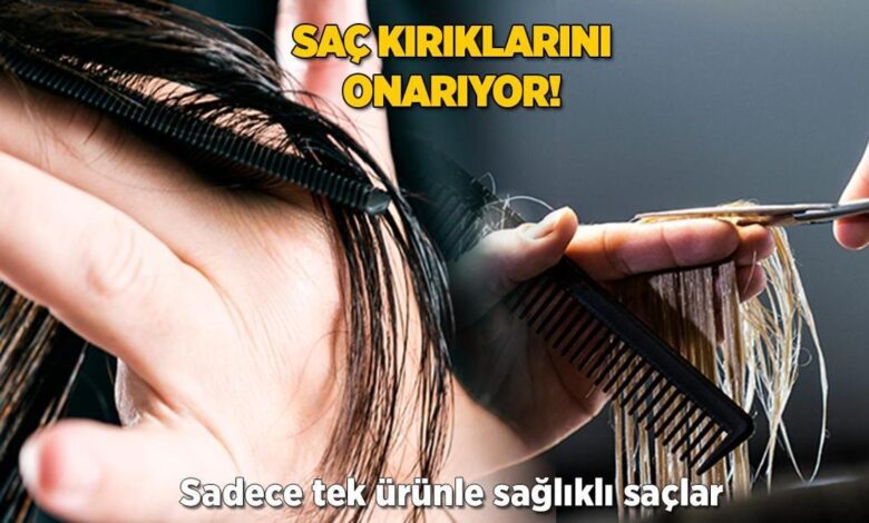 Saç kırıklarını onarıyor! Yalnızca tek eserle sağlıklı saçlar 1 sac kiriklarini onariyor yalnizca tek eserle saglikli saclar DTlYZFld