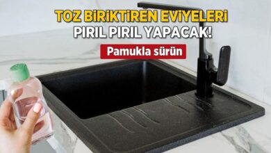 su lekeli siyah eviyeleri piril piril yapacak ortasina kir giremiyor pamukla surun 4F3Ksran