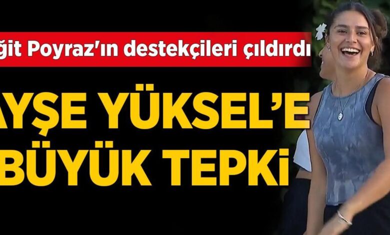 survivor ayse yukselden batuhana destek yigit poyrazin destekcileri reaksiyon gosterdi AYDX6lTI