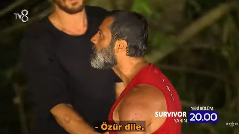 survivorda cilgin sedat batuhan karacakaya kavgasi kadro arkadaslari guc ayirdi 5 v6AlqbC5