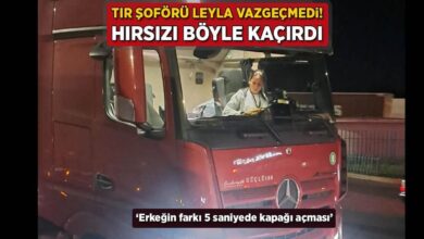 tir surucusu leyla vazgecmedi hirsizi kacirdi erkegin farki 5 saniyede kapagi acmasi 4zDJvzSu