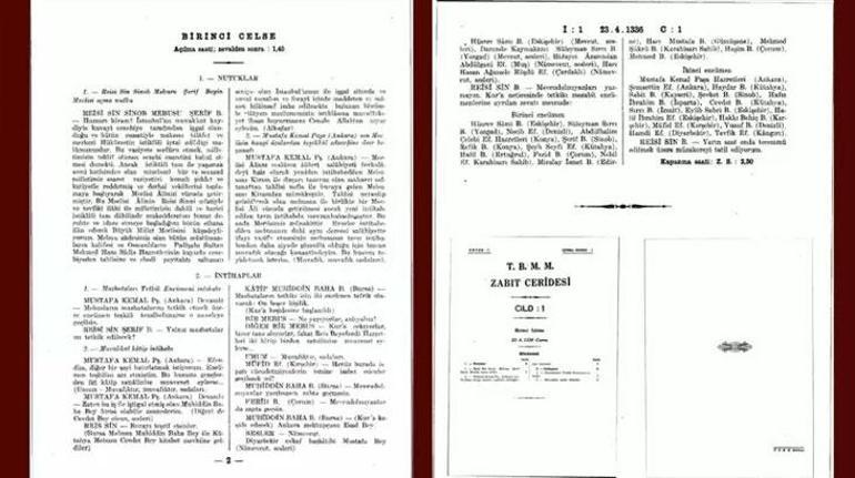 23 Nisan 1920'de kayda geçti: İşte TBMM'nin birinci tutanağı 2 23 nisan 1920de kayda gecti iste tbmmnin birinci tutanagi 0 cupQnvnc