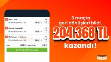 3 macta geri donusleri bildi 204368 tl kazandi BmkNnLHz
